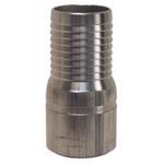 Stainless Steel King™ Combination Nipple Beveled End